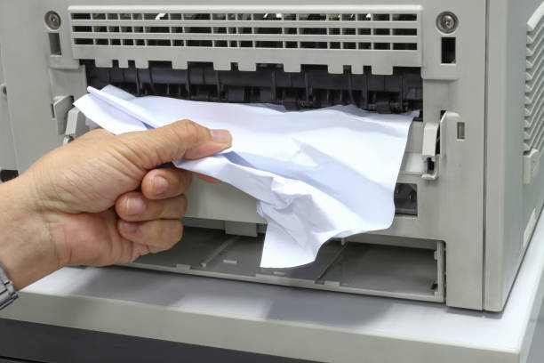 Fix printer paper jam